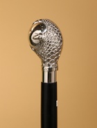 Трость, 90 см, манговое дерево, никель - Фото 4