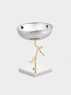 Блюдо сервировочное на подставке «Человек», d=18 см, нержавеющая сталь, латунь  (артикул 10647822)  большой выбор товаров оптом и в розницу по низким ценам с доставкой