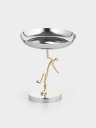 Салатник на подставке «Человек», 17×17×20 см, нержавеющая сталь, латунь - фото 67927553