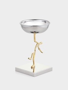 Блюдо сервировочное на подставке «Человек», d=13 см, нержавеющая сталь, латунь  (артикул 10647833)  большой выбор товаров оптом и в розницу по низким ценам с доставкой