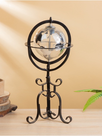 Глобус сувенирный «Мэджик», 19×19×40.5 см, стекло, металл