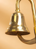 Колокол настольный с подставкой для ручки 10×18×18 см, латунь, дерево - Фото 4