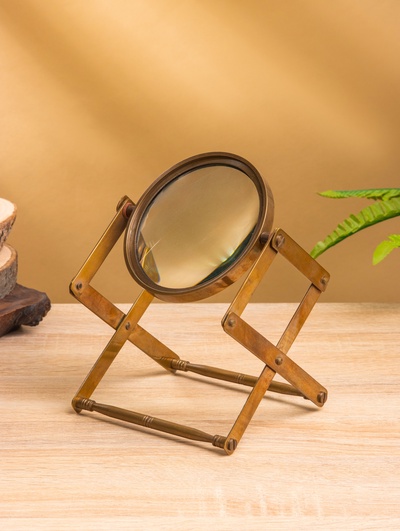 Лупа «Исследователь», 13.5×14×3.5 см, алюминий