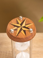 Песочные часы «Стороны света», 6.5×6.5×18.6 см, на 1.5 минуты - Фото 3