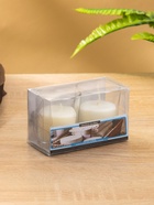 Набор свечей "DAZZLE CANDLE" 70 гр, свежий лён 10660076 - фото 14624131