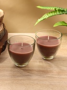 Свечи ароматические SCENTED CANDLE 100 г, набор 2 шт., сидр, шалфей 10660094 - фото 16421084