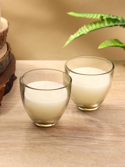 Свечи ароматические SCENTED CANDLE, 2×85 г, набор 2 шт., шелковица, ваниль