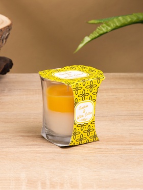 Свеча ароматическая "Candle" 100 гр, сияние+хлопок 10660097
