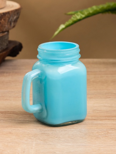 Свеча вотивная в стеклянной баночке, 100 г, бергамот