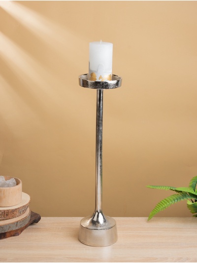 Подсвечник «Солид», 11.5×11.5×45.5 см, алюминий