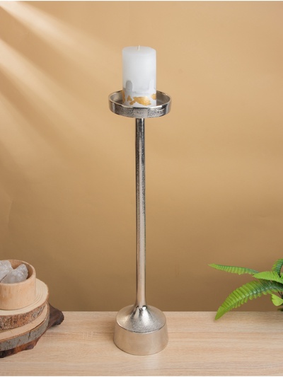 Подсвечник «Солид», 11.5×11.5×50.5 см, алюминий