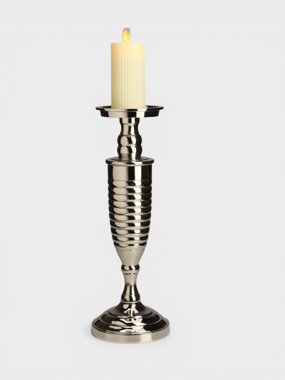 Подсвечник «Виктори», 13×13×35.5 см, алюминий