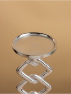 Подсвечник "Чейн" 15,5х15,5х41 см, алюминий 10686456 - фото 14624354