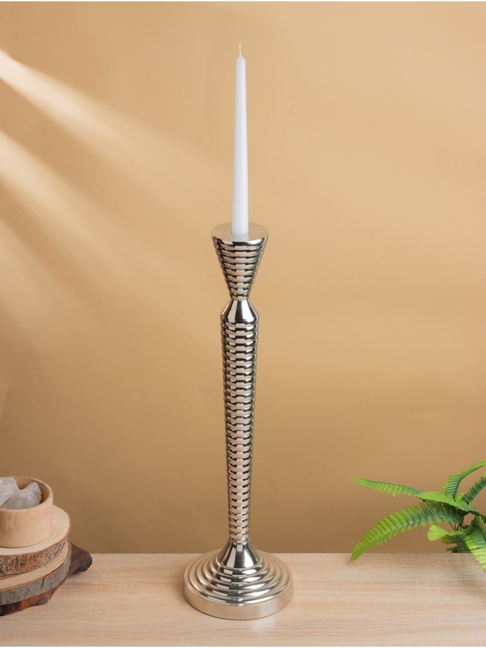 Подсвечник «Лайт», 15×15×52.5 см, алюминий