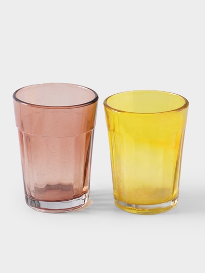 Подсвечник для чайной свечи, 6×6×8.2 см, МИКС