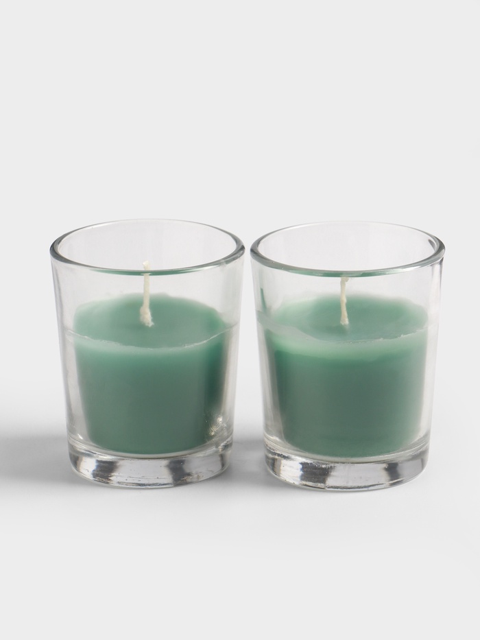 Свечи в стакане DAZZLE CANDLE, набор 2 шт., 70 г - Фото 1