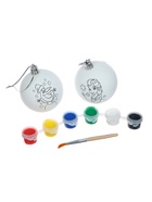 УЦЕНКА Елочные шары под раскраску, 2 шт., краски, Холодное Сердце - Фото 2