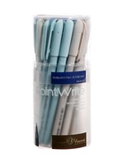 Ручка шариковая BrunoVisconti PointWrite Milky, 0.38мм, стерж/син МИКС 10885808 - фото 4791142