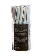 Ручка шариковая BrunoVisconti PointWrite Milky, 0.38мм, стерж/син МИКС 10885808 - фото 4791147