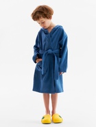Халат детский «Экономь и Я», размер 30, хлопок 100%, синий - Фото 2