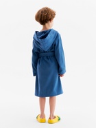 Халат детский «Экономь и Я», размер 30, хлопок 100%, синий - Фото 4