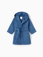 Халат детский «Экономь и Я», размер 34, хлопок 100%, синий - Фото 6