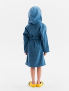 Халат детский «Экономь и Я», размер 32, хлопок 100%, морская волна - Фото 5