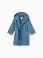 Халат детский «Экономь и Я», размер 32, хлопок 100%, морская волна - Фото 6