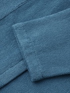 Халат детский «Экономь и Я», размер 32, хлопок 100%, морская волна - Фото 8