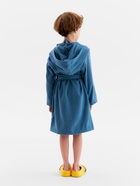 Халат детский «Экономь и Я», размер 34, хлопок 100%, морская волна - Фото 4