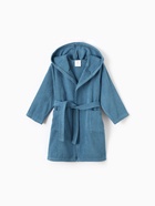 Халат детский «Экономь и Я», размер 34, хлопок 100%, морская волна - Фото 6