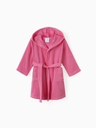 Халат детский Экономь и Я, цв. розовый, р-р 30, 100% хл, 340 г/м2 - фото 42202599