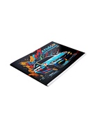 Альбом для рисования А4, 40 листов на клею «Яркая тачка», выборочный УФ-лак, плотность листов 100 г/м² - Фото 2