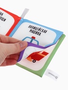 Книжка - шуршалка для малышей «Первые знания №1», набор 3 шт., 11×11.5 см, от 3 мес. - Фото 11