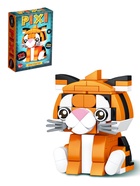 УЦЕНКА Конструктор блочный «PIXI. Тигрик», животные, мини блоки, 125 деталей 10888296