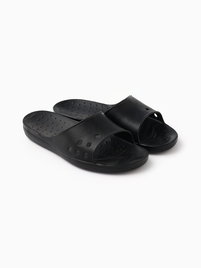 Сланцы мужские «Дарина», чёрные, размер 43-44