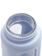 УЦЕНКА Бутылка для воды, 400 мл, 19.5 х 7 х 5.2 см, стеклянная, голубая 10888327