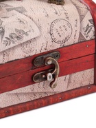 УЦЕНКА Шкатулка для украшений «Сундучок. Письма из далека», дерево, 12×9×8.5 см - Фото 2