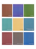 Набор предметных тетрадей Hatber. MoNoCoLoR, 10 предметов, 24 листа, со справочным материалом, обложка из мелованного картона - Фото 1