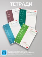 Набор предметных тетрадей Hatber «Буквица», 10 предметов, 48 листов, со справочным материалом, обложка из мелованного картона - Фото 2