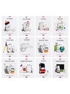 Набор предметных тетрадей Hatber «Приключения кота Пирожка», 12 предметов, 48 листов, со справочным материалом, обложка из мелованной бумаги - Фото 5