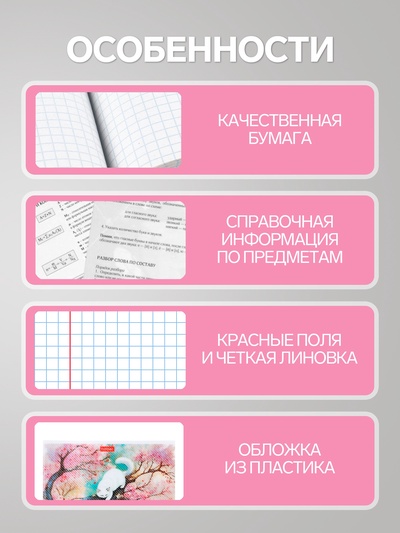 Предметная тетрадь по биологии Hatber «Искусство Азии», 48 листов, в клетку, со справочным материалом, пластиковая обложка с печатью