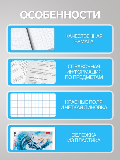 Предметная тетрадь по истории Hatber «Искусство Азии», 48 листов, в клетку, со справочным материалом, пластиковая обложка с печатью