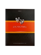 Предметная тетрадь по литературе Hatber «Гармония», 48 листов, в линейку, со справочным материалом, обложка из мелованного картона - Фото 1