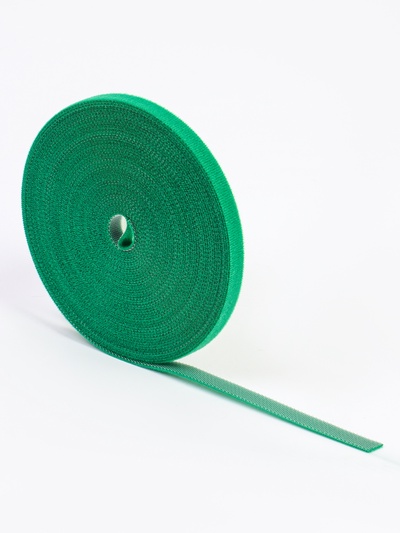 Лента «Липучка» для подвязки растений, 10 м, зелёная, Greengo