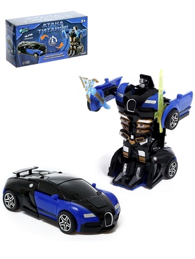 {{photo.Alt || photo.Description || 'УЦЕНКА Робот-трансформер «Спорткар», инерционный, трансформируется автоматически при столкновении'}}