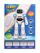 УЦЕНКА Робот радиоуправляемый «ТехноБот», работает от аккумулятора, управление жестами, световые и звуковые эффекты - Фото 10