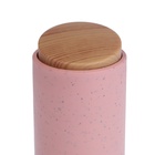 Мельница электрическая Luazon LET- 003, пластик, от батареек 6хААА, розовая - Фото 4