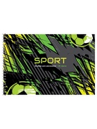 Альбом для рисования А4, 24 листа, на гребне, Sport, обложка мелованный картон, блок офсет 100 г/м², МИКС 10885638 - фото 4812631