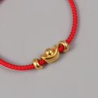 Браслет-талисман фэншуй «Золотой слиток Ямб», набор 5 шт., регулируемая длина - Фото 3